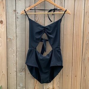 Raising Wild black swim suit size large with flaws